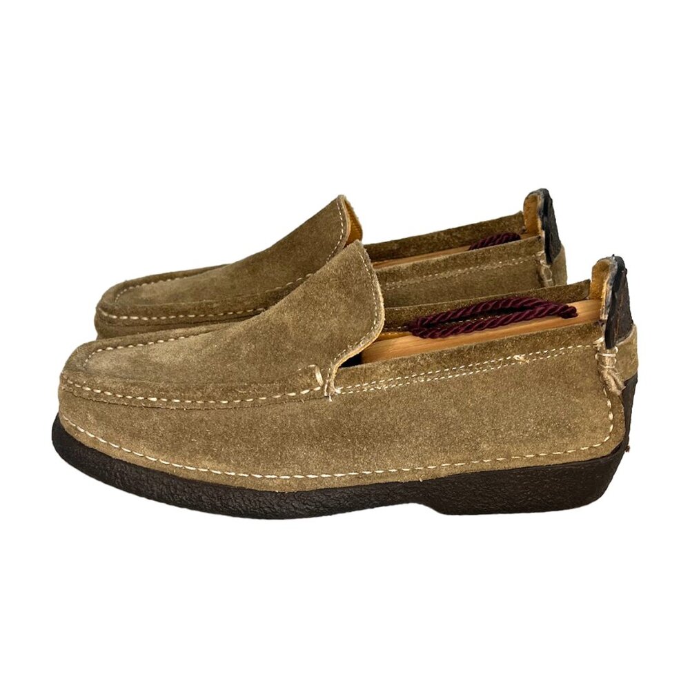 Passenger's made in Italy Toupe Suede Loafer SZ 36